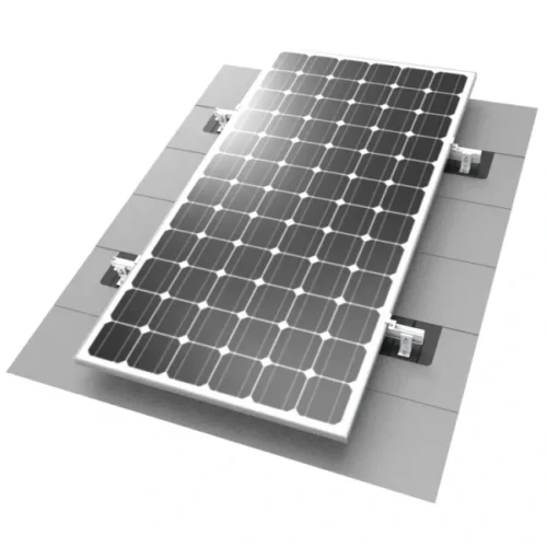 Asphalt shingle solar mount